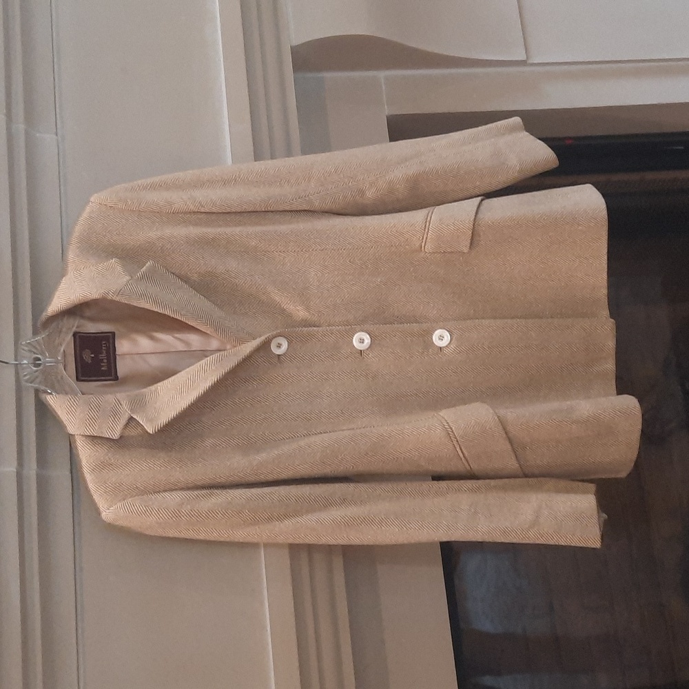 Mulberry Herringbone Jacket